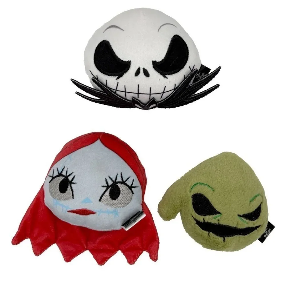 New Disney Nightmare Before Christmas Dog Plush Toy -3ct